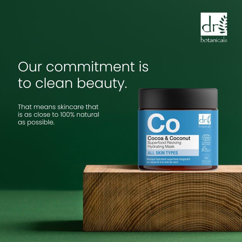 Mascarilla Hidratante Revitalizadora Superalimento Cacao y Coco 60ml