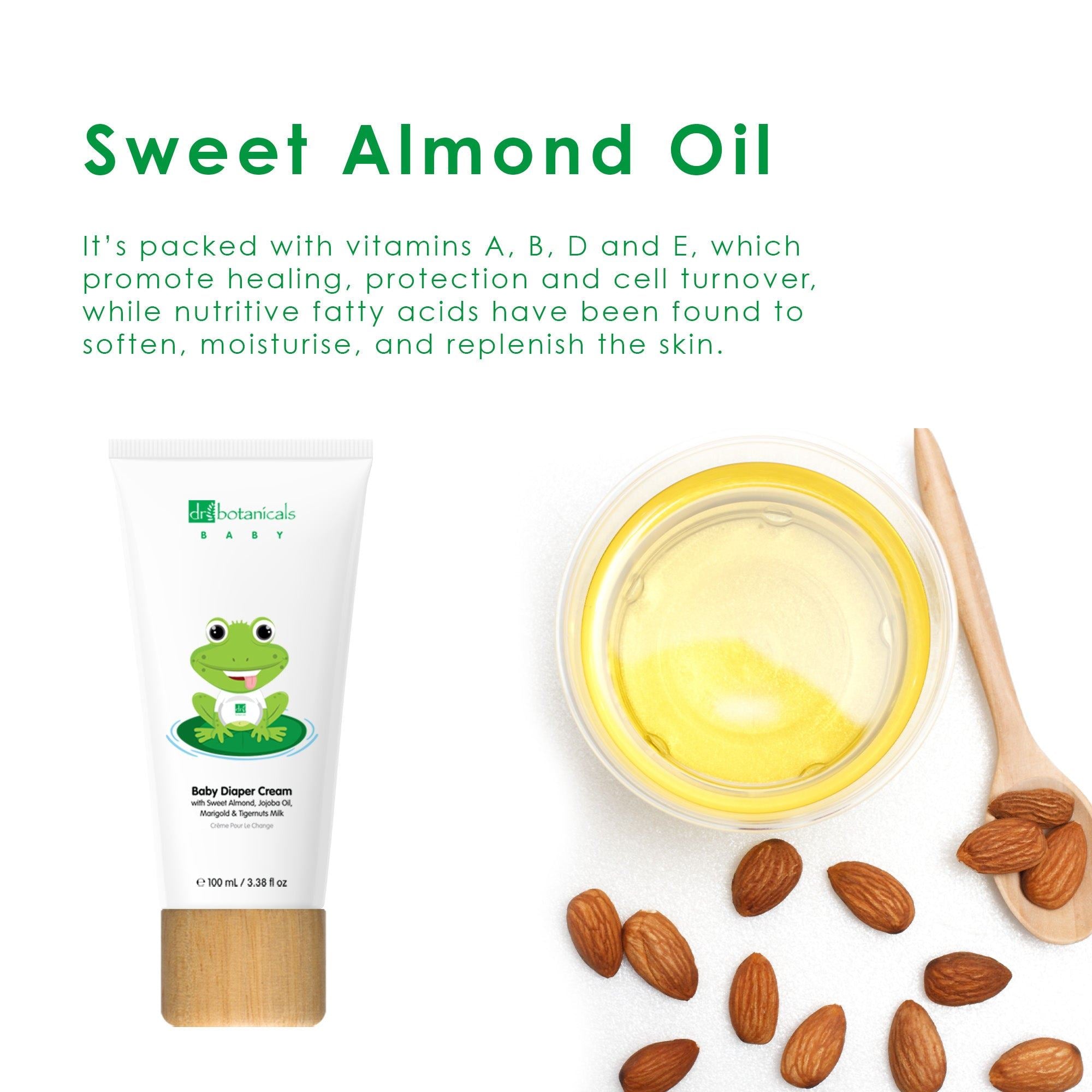 Crema Pañal Bebé Aceite De Jojoba Y Almendras Dulces 100ml