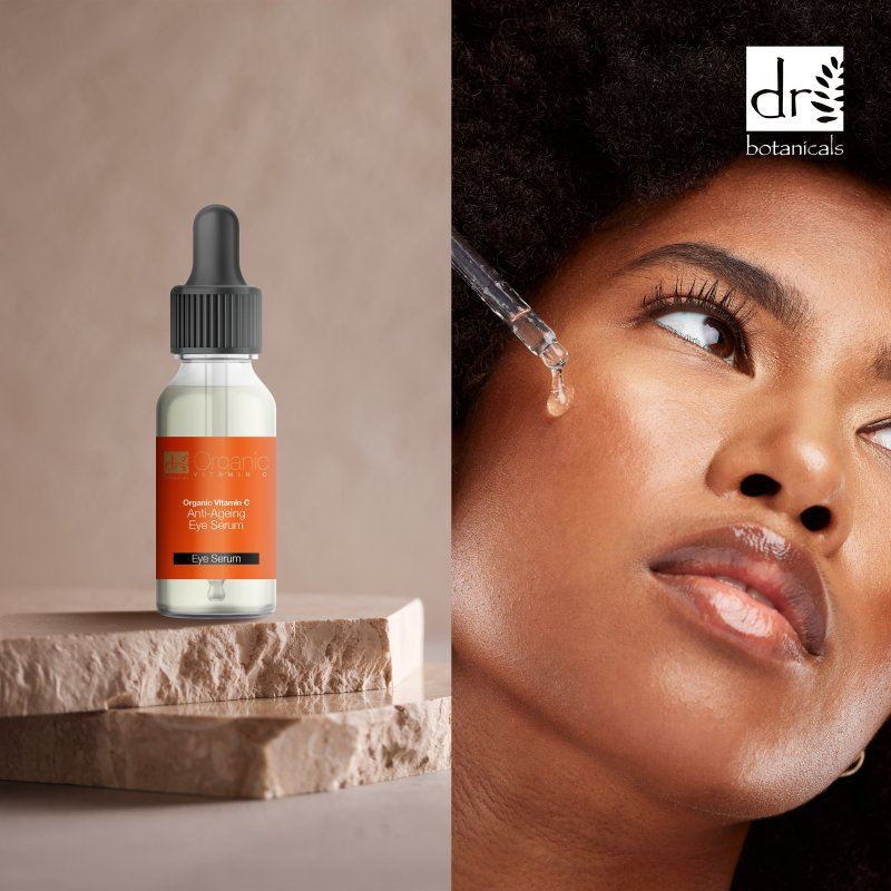 Suero de ojos antiedad con vitamina C orgánico 15 ml