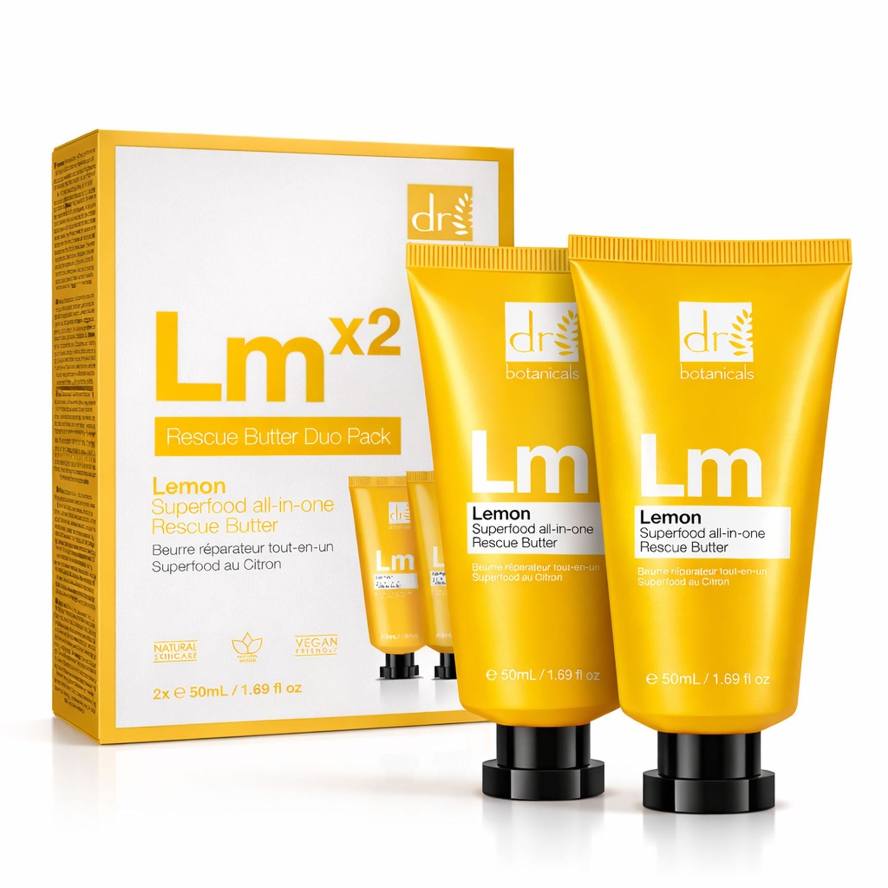 Mantequilla de rescate todo en uno con superalimento de limón x2