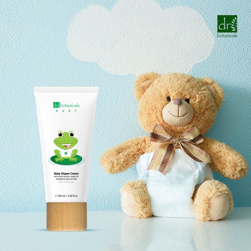 Kit de crema para pañales y leche corporal con aceite de almendras dulces para bebé