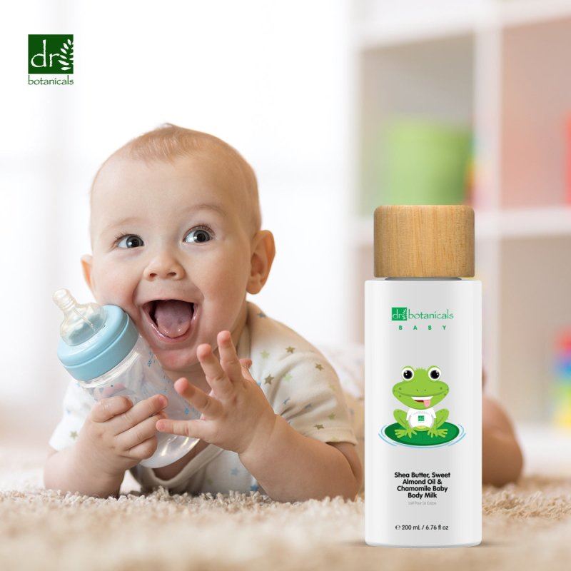 Kit de champú y gel de baño, aceite corporal y leche Baby Collection