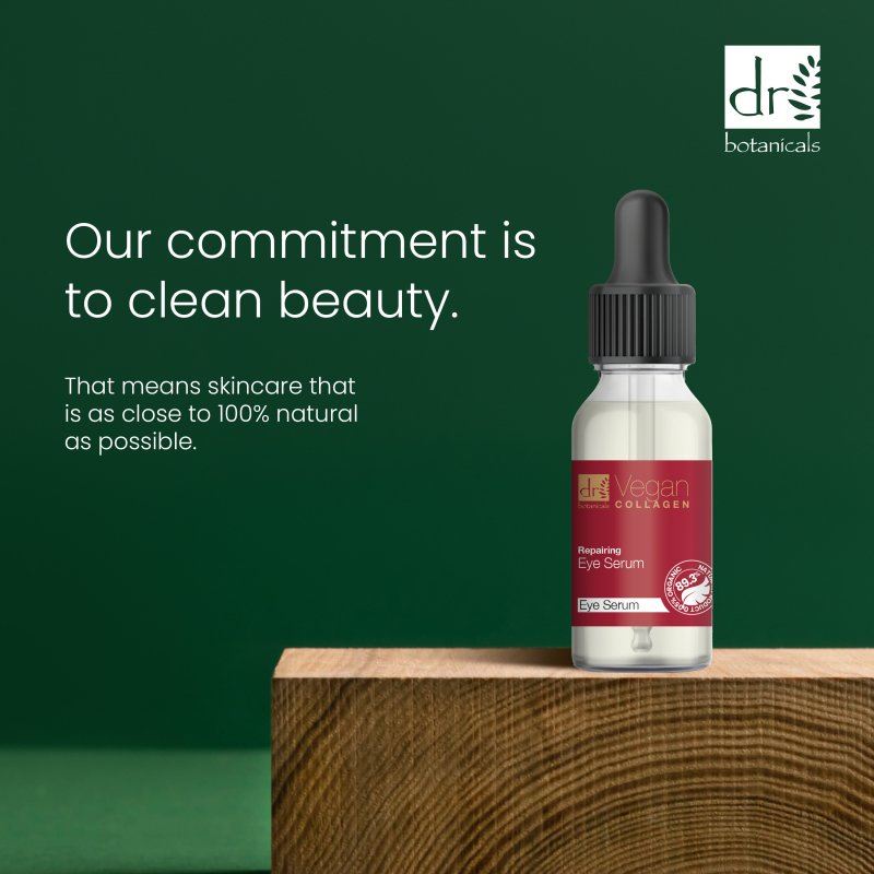 Sérum para ojos reparador de colágeno vegano 15 ml