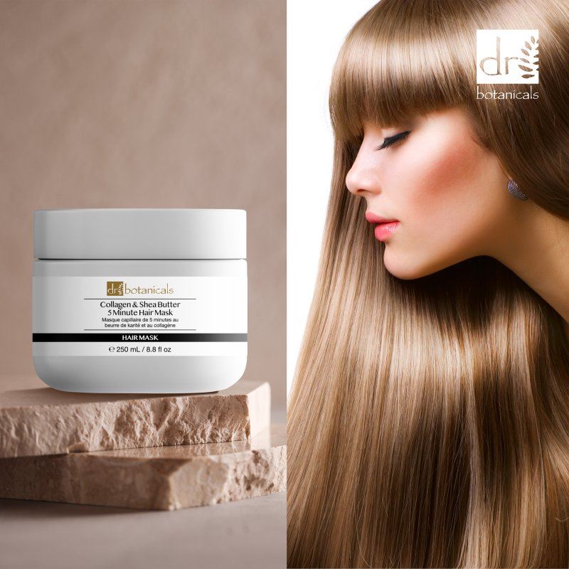 Mascarilla Capilar De 5 Minutos De Colágeno Y Manteca De Karité 250ml