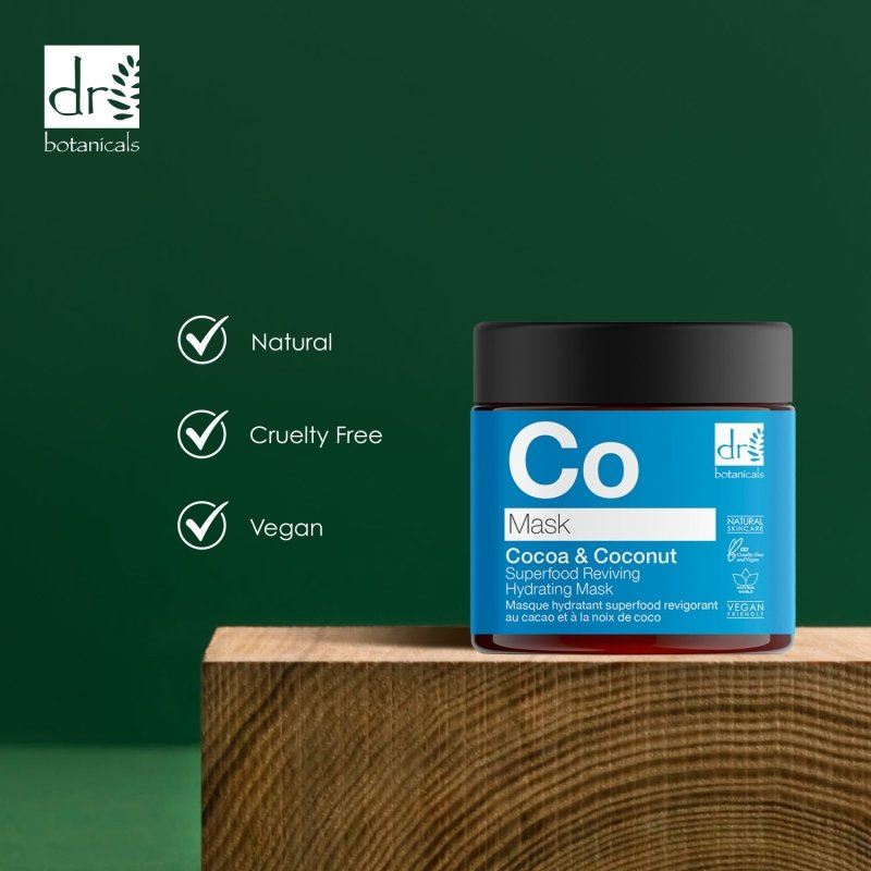 Mascarilla Hidratante Revitalizadora Superalimento Cacao y Coco 60ml
