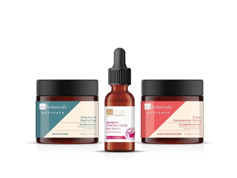 Kit hidratante de noche con vitamina E Clear Complexion Berry