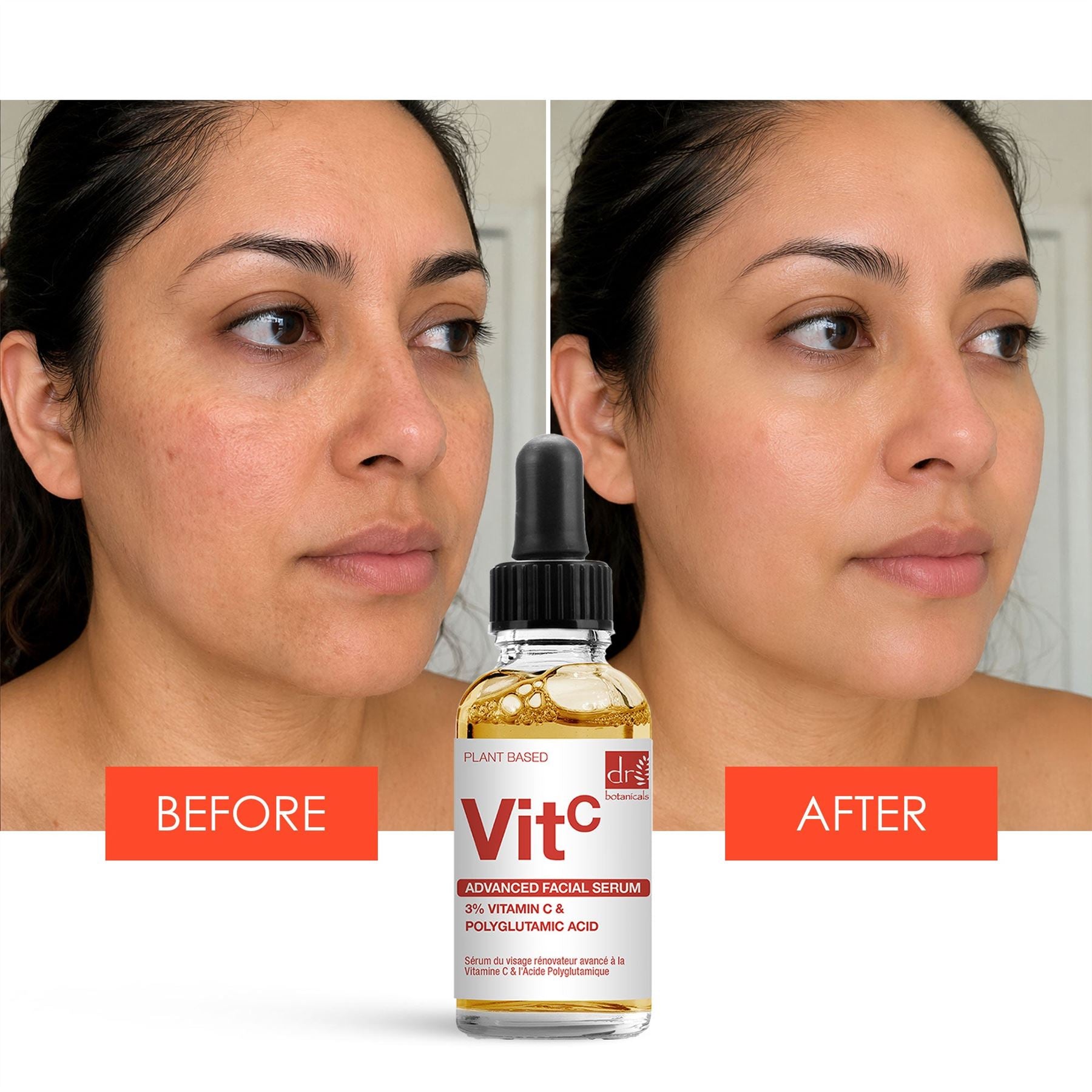 Advanced Facial Serum with 3% Vitamin C & Polyglutamic Acid 30ml