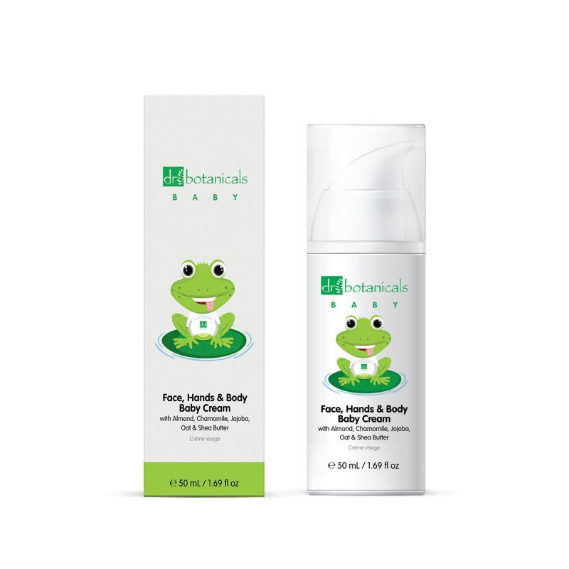 Kit de crema y baño de burbujas para bebé de Dr Botanicals