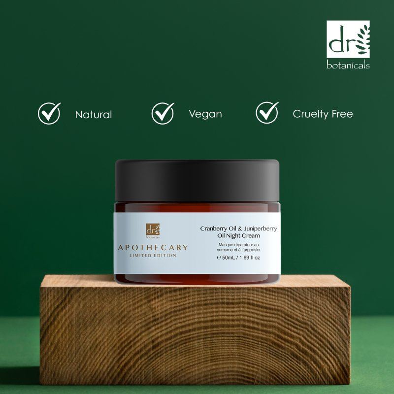 Crema de Noche de Aceite de Arándano y Aceite de Enebro 50ml