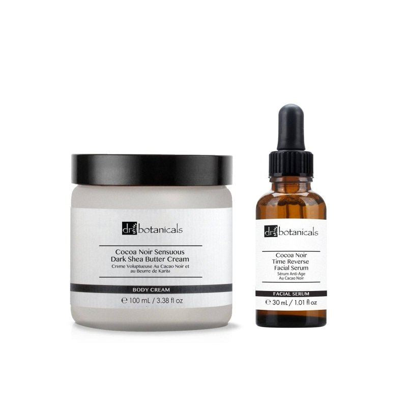 Kit de crema facial y suero Cocoa Noir