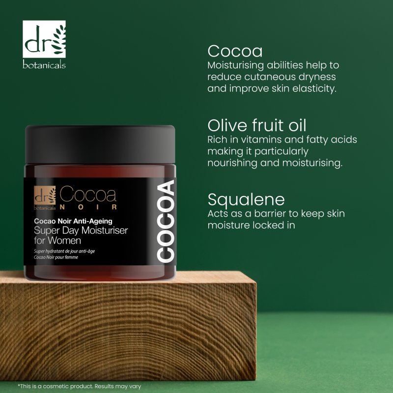 Cocoa Noir Súper Hidratante de Día Antiedad para Mujer 60ml