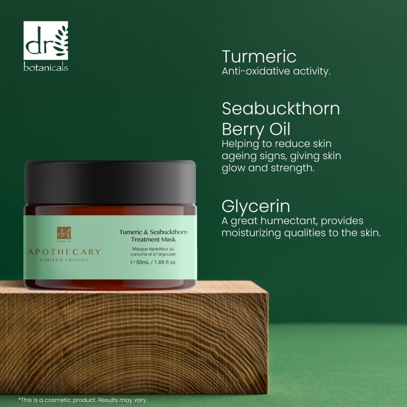 Mascarilla Tratamiento Cúrcuma & Espino Amarillo 50ml