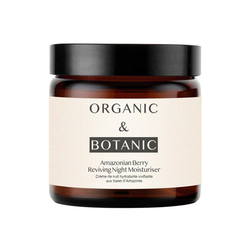 Amazonian Berry Night Moisturizer with Hyaluronic Acid & Vitamin C - 60ml - Deeply Hydrating, Anti-Aging Formula for Younger-Looking Skin
