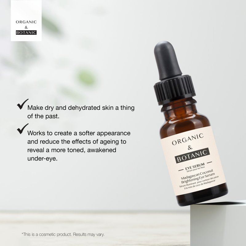 Sérum para ojos de coco de Madagascar 15 ml