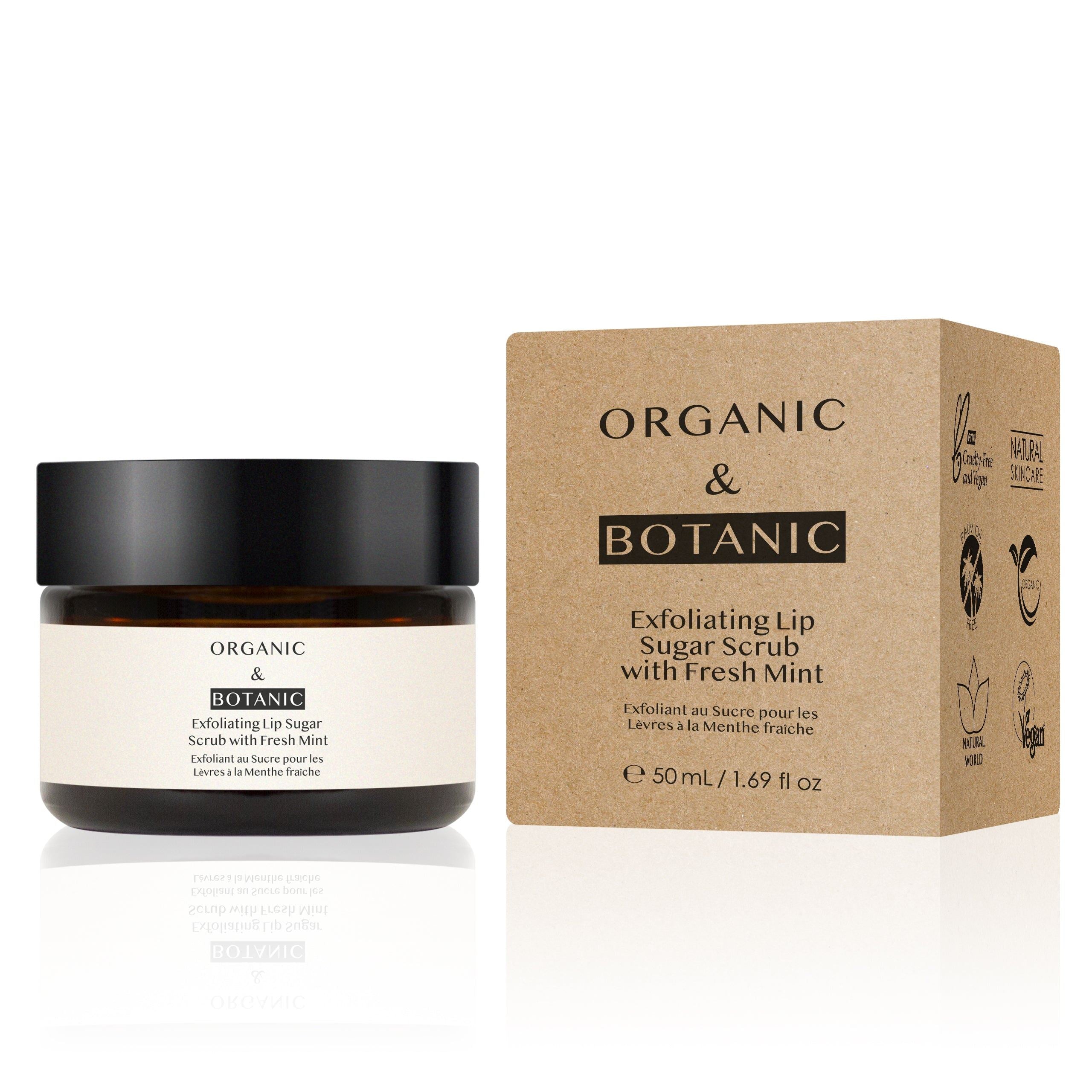 K3 Cleansing and Exfoliating kit - Mint lip scrub. Sweet Almond gentle Facial Exfolaitor + Toning liquid Cleanser