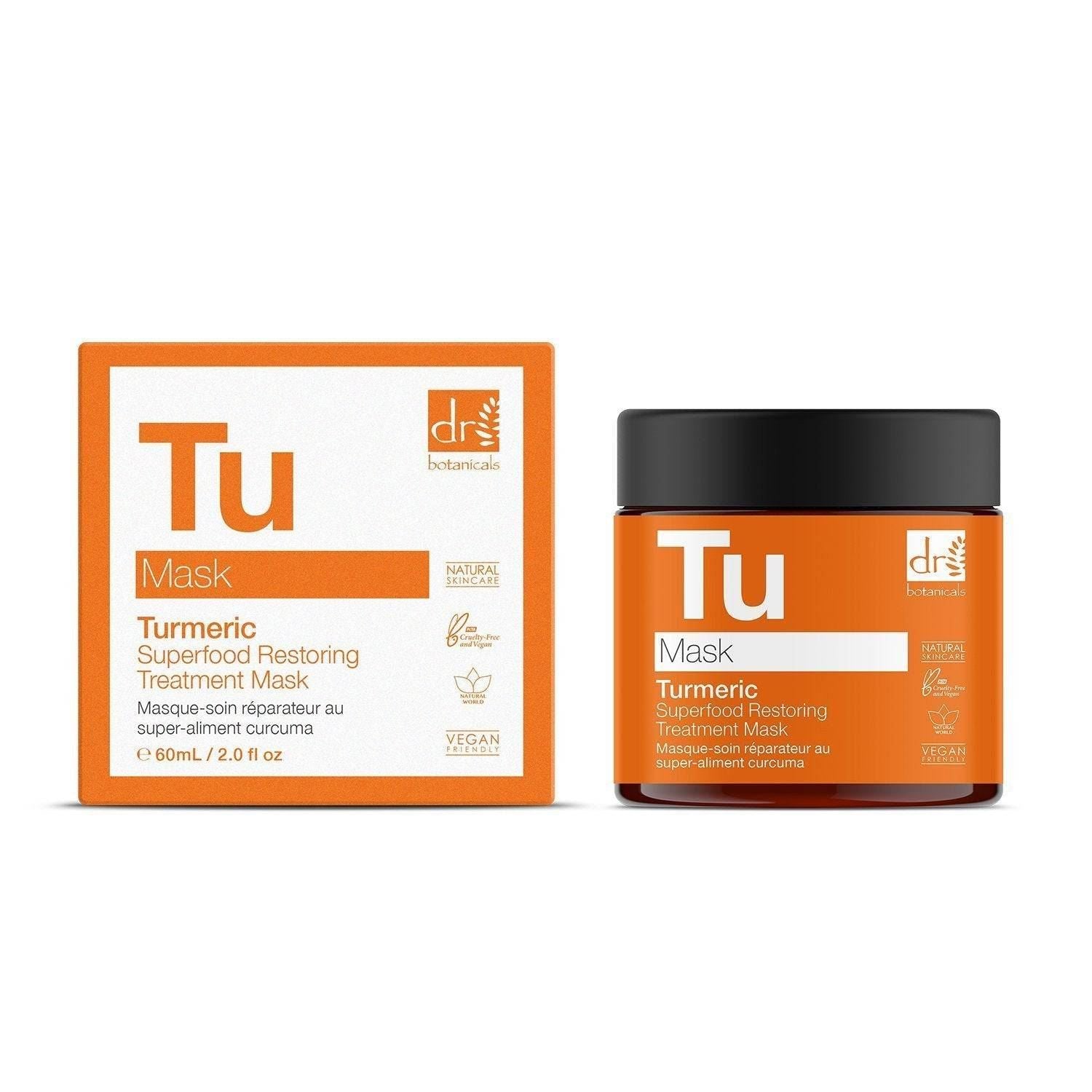 Mascarilla Tratamiento Restaurador Superalimento Cúrcuma 60ml