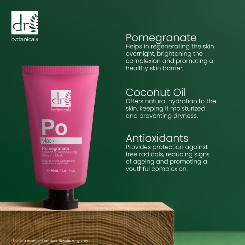 Pomegranate Superfood Regenerating Sleeping Mask 30ml