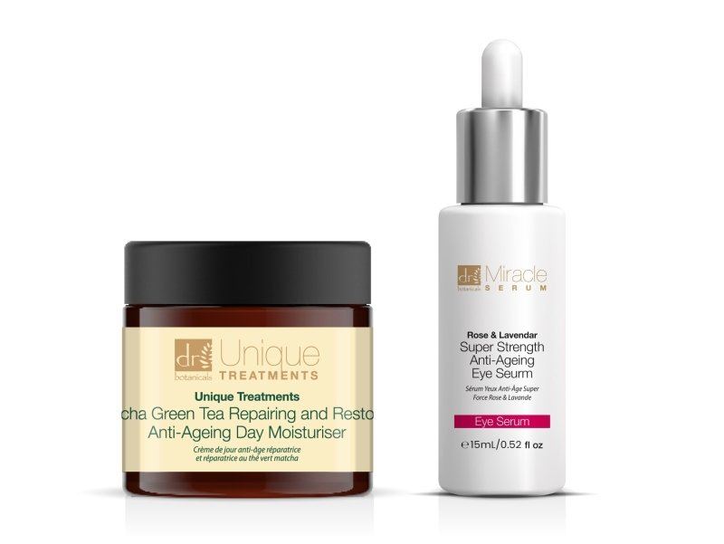 Kit antienvejecimiento superfuerte Matcha + Rose
