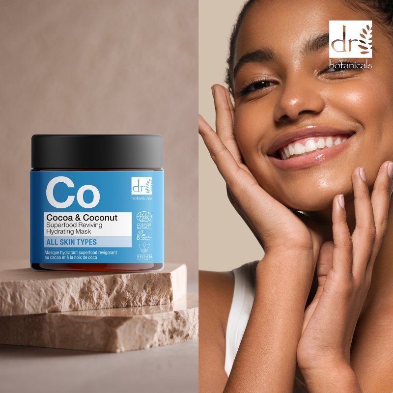 Mascarilla Hidratante Revitalizadora Superalimento Cacao y Coco 60ml