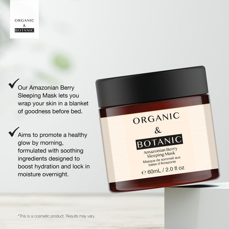 Mascarilla para Dormir Bayas del Amazonas 60ml