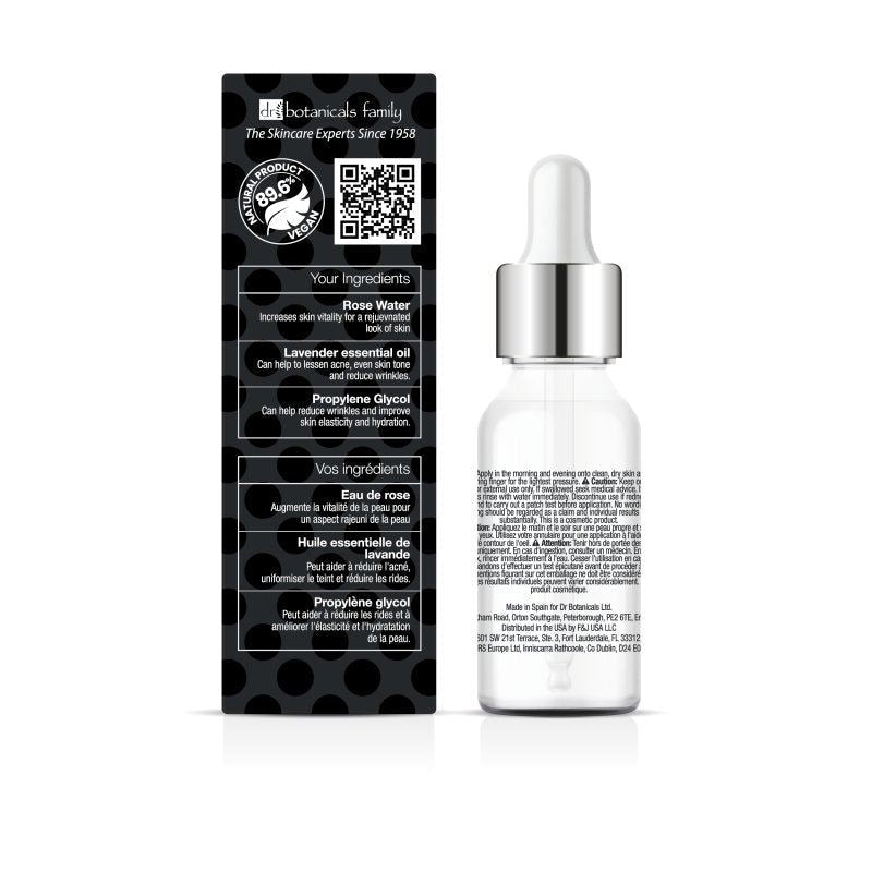 Unique Treatments Sérum para ojos antienvejecimiento superfuerte de rosa y lavanda 15 ml