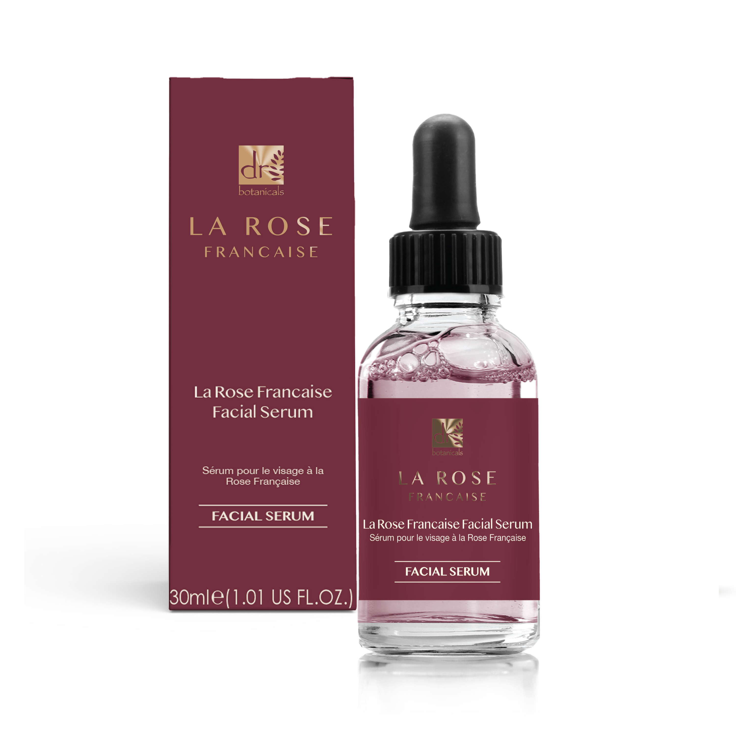 Dr Botanicals Anti-Ageing La Rose Française Evening Skincare Gift Set