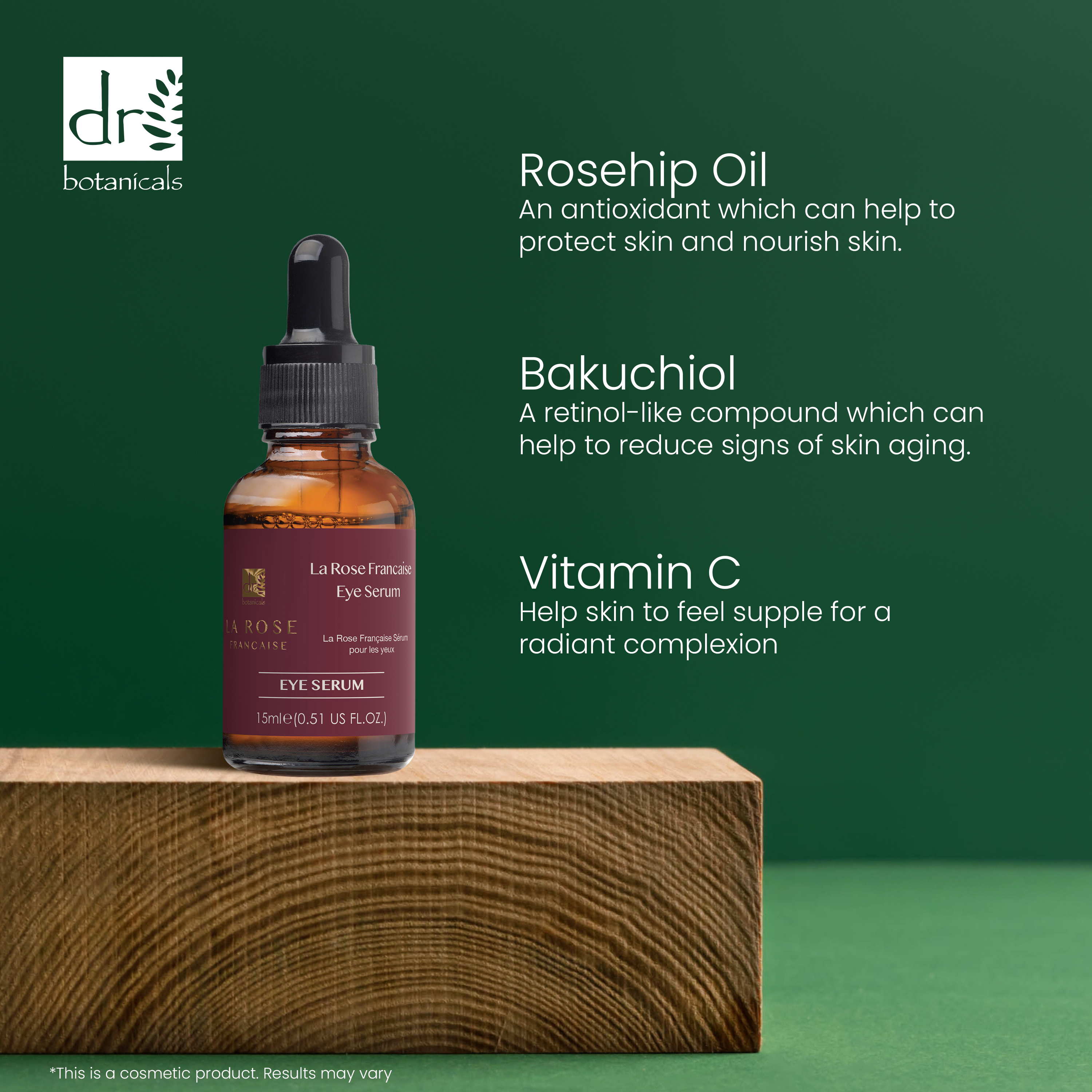 Kit de suero facial y suero para ojos La Rose Francaise