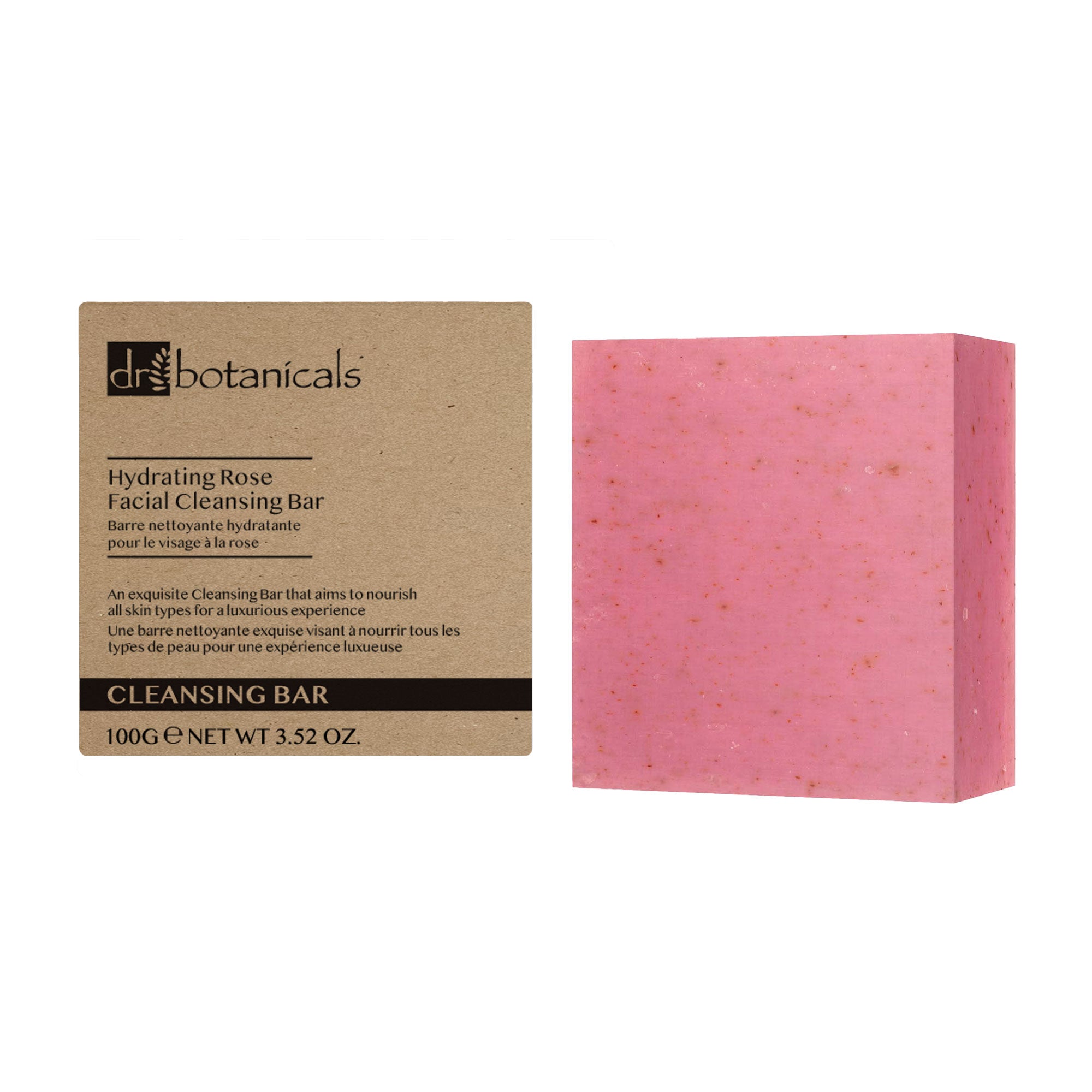 Barra Limpiadora Facial Hidratante Rosa 100g