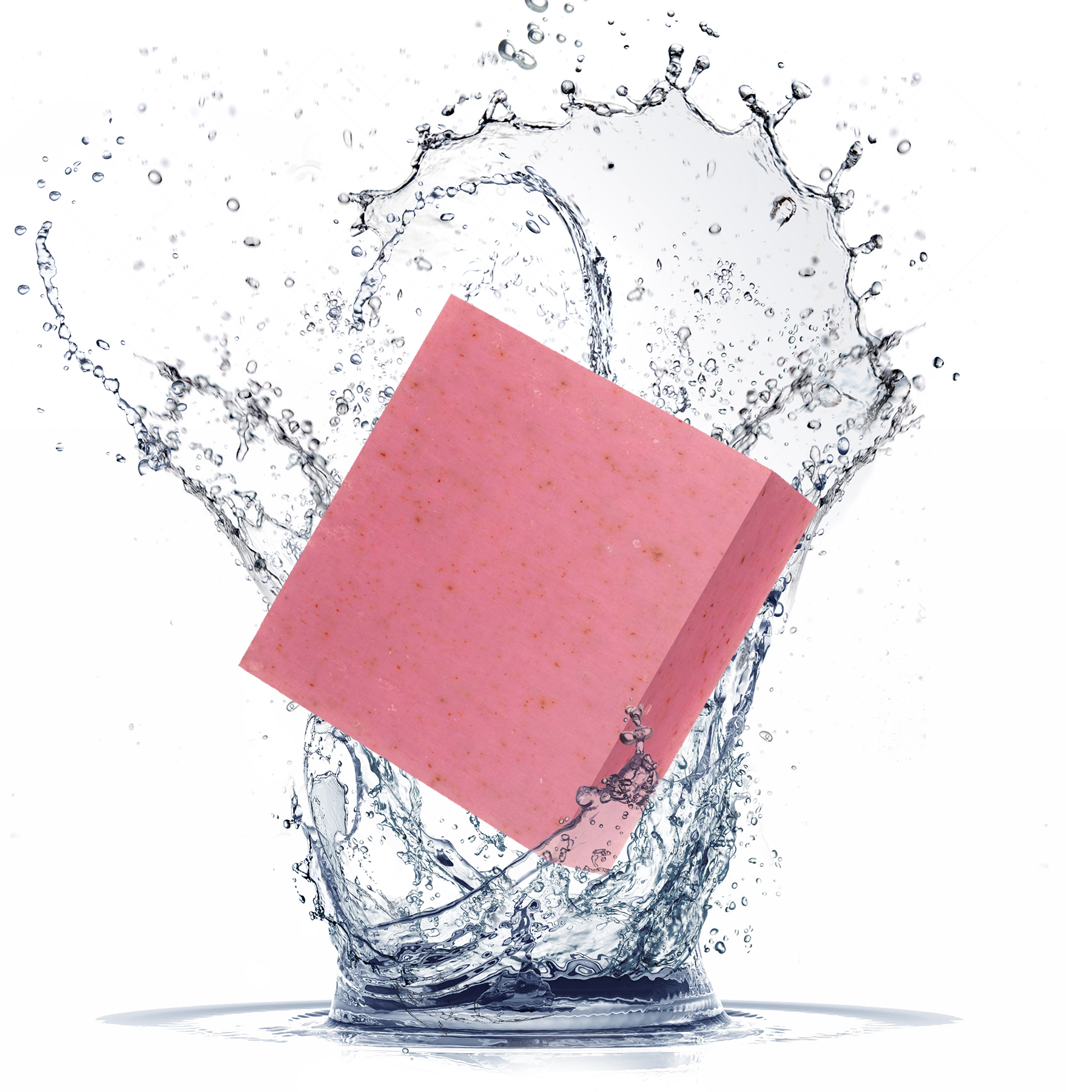 Barra Limpiadora Facial Hidratante Rosa 100g