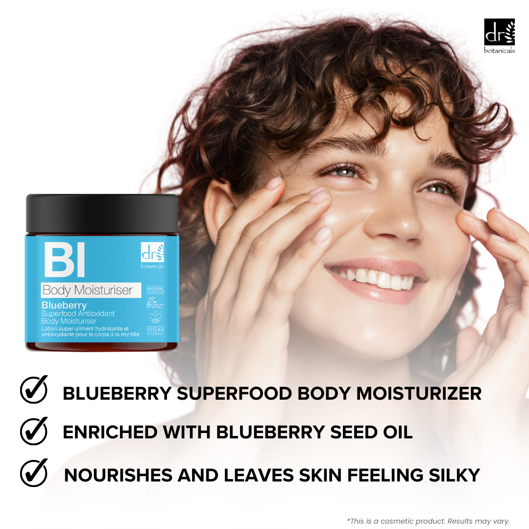 Hidratante Corporal Antioxidante Superfood Blueberry 60ml
