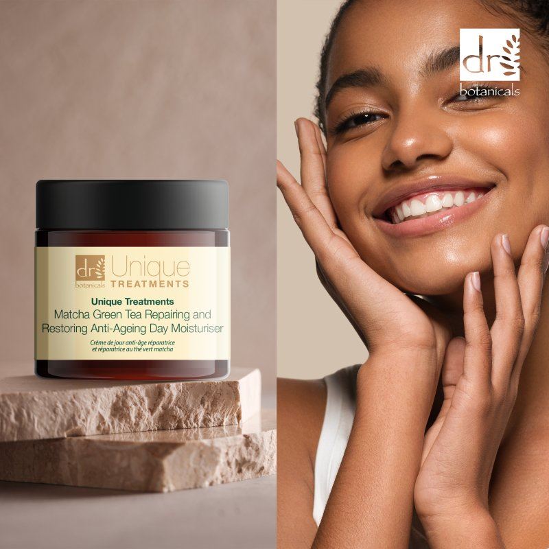 Unique Treatments Matcha Green Tea Repairing And Restoring Anti-Ageing Day Moisturiser 60ml