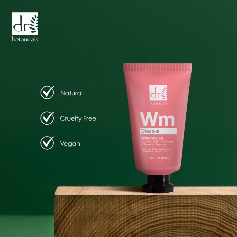Watermelon Superfood 2-In-1 Cleanser & Makeup Remover 30ml