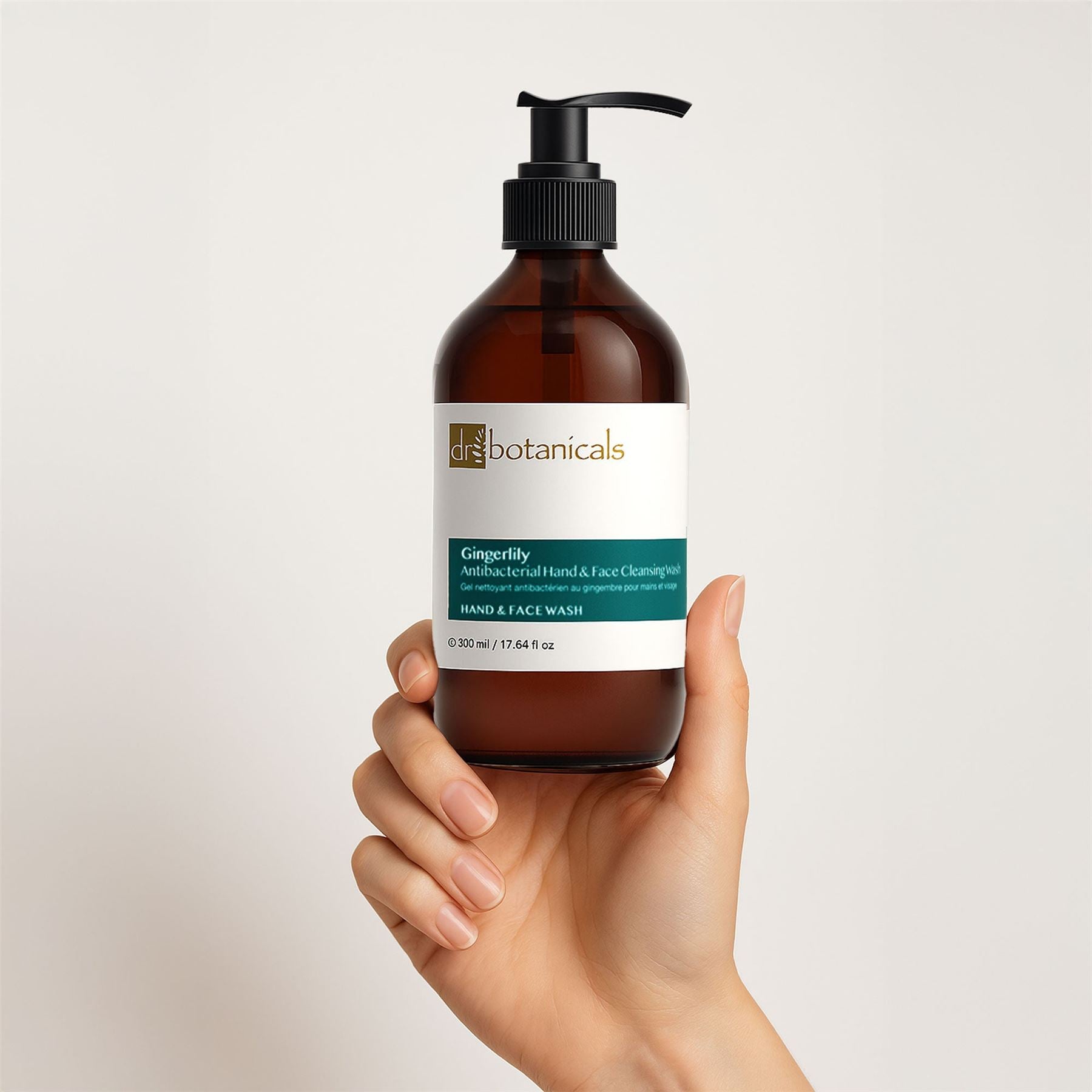 Gingerlily Jabón Limpiador Antibacteriano para Manos y Rostro 500ml