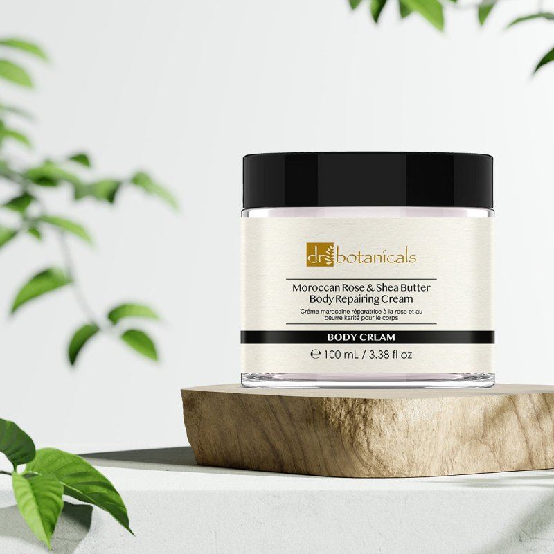 Crema Reparadora Corporal De Rosa Marroquí Y Manteca De Karité 100ml