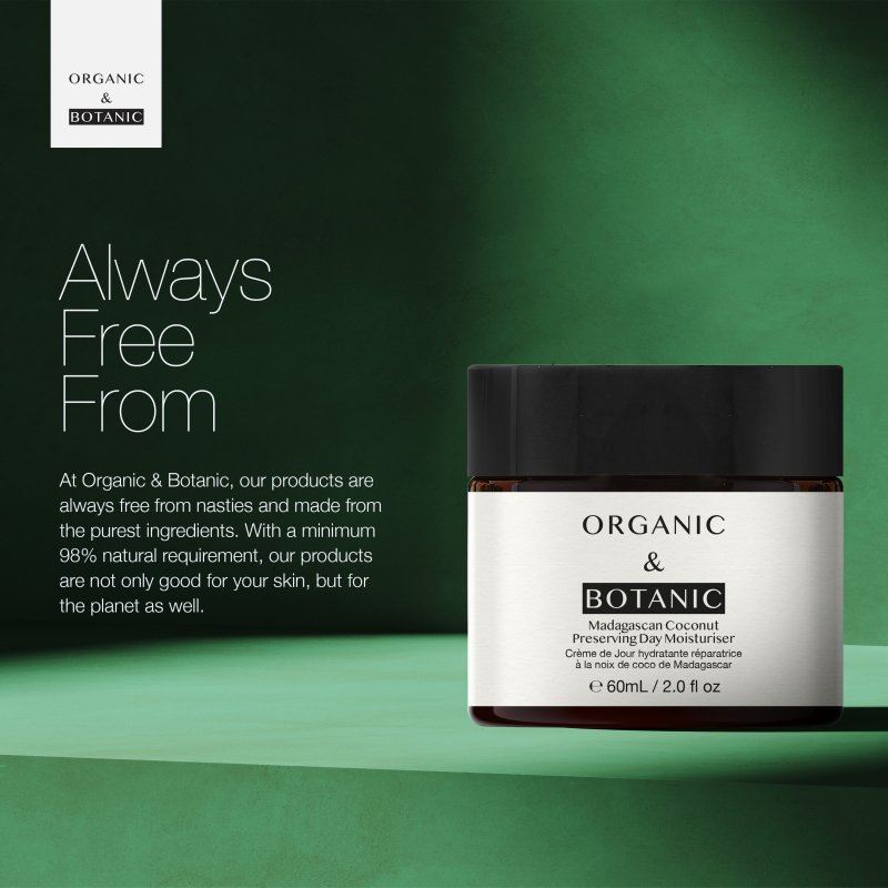 Madagascan Coconut Day Cream - 60ml - Lightweight Hydration, Antioxidant Protection, & Brightening with Vitamin C for Radiant Skin