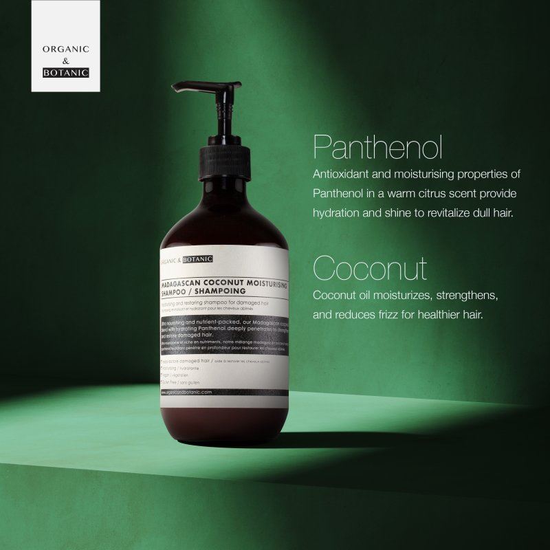 Champú Hidratante de Coco de Madagascar 500ml