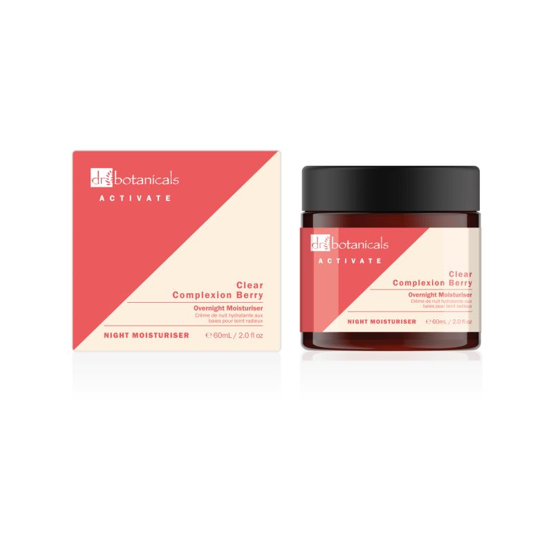 Kit hidratante de noche con vitamina E Clear Complexion Berry