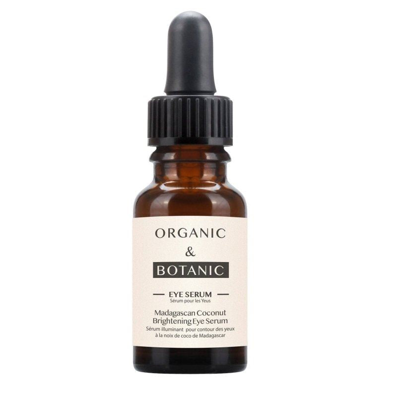 Madagascan Coconut Eye Serum - 15ml - Hydrating & Depuffing with Aloe Vera & Vitamin E for Refreshed, Youthful Eyes
