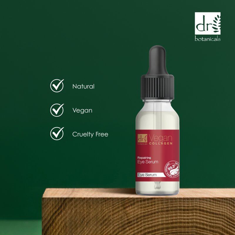 Sérum para ojos reparador de colágeno vegano 15 ml