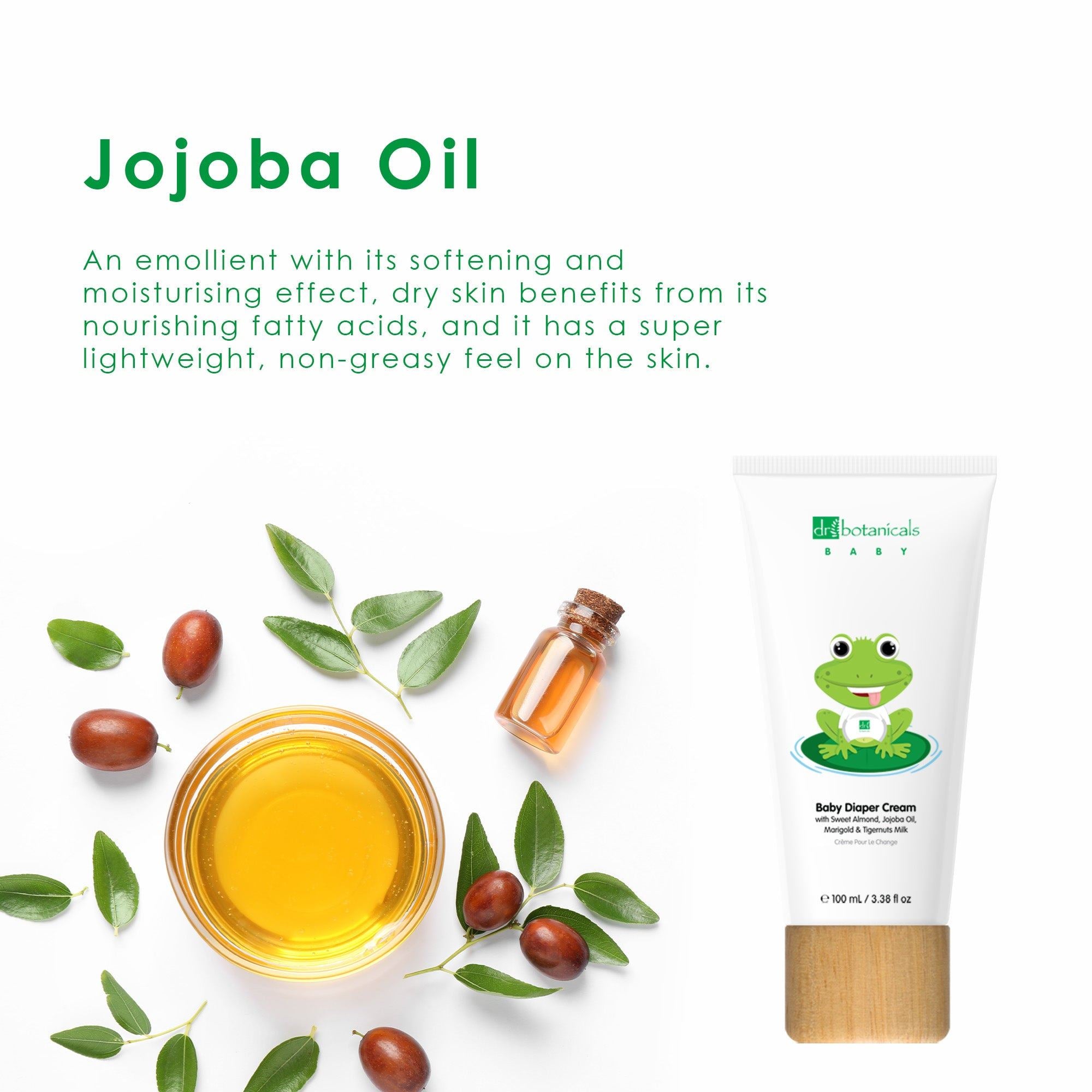 Crema Pañal Bebé Aceite De Jojoba Y Almendras Dulces 100ml