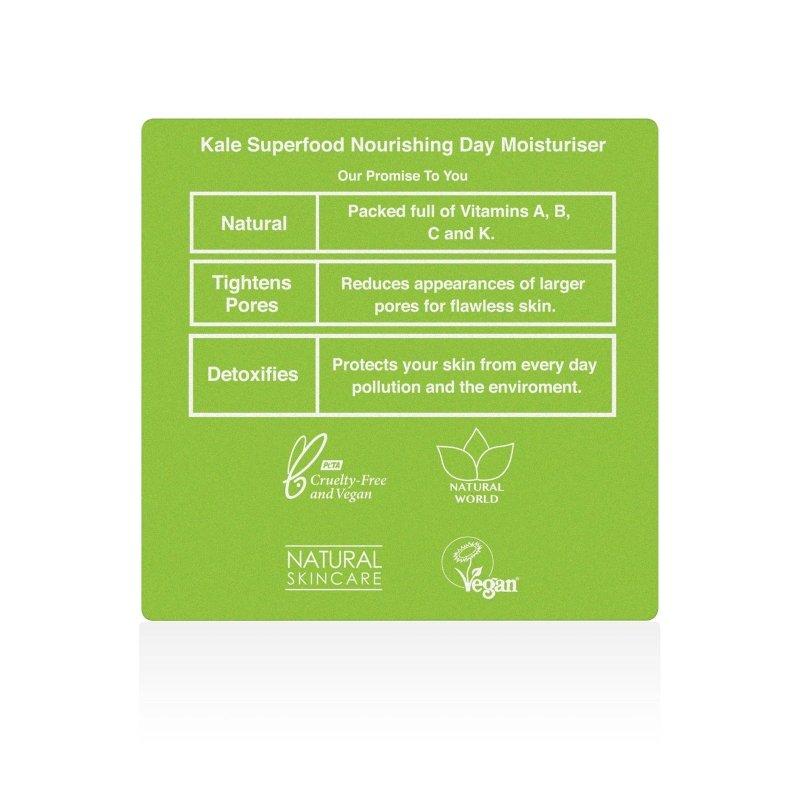 Kale Superfood Nourishing Day Moisturiser 60ml - Dr Botanicals