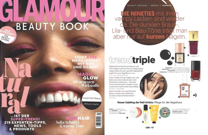 Dr Botanicals Lemon Butter is featured in Glamour Magazine by Conde Nast publishing house - Dr Botanicals