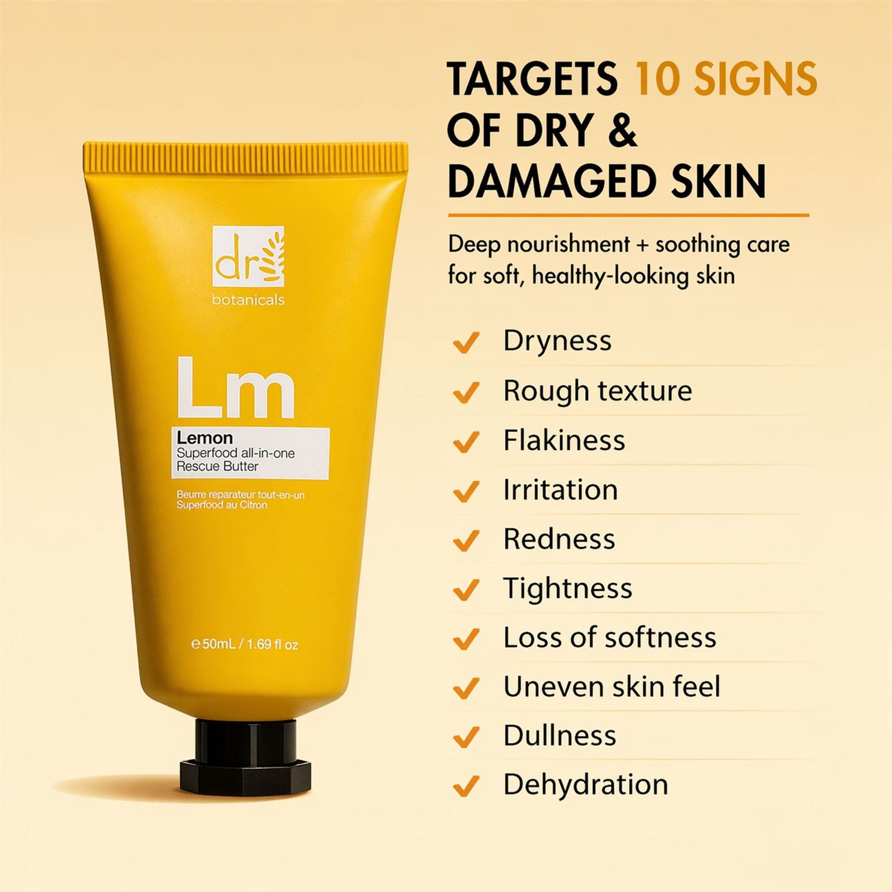 RDB Lemon Superfood all-in-one  Rescue Butter 50ml