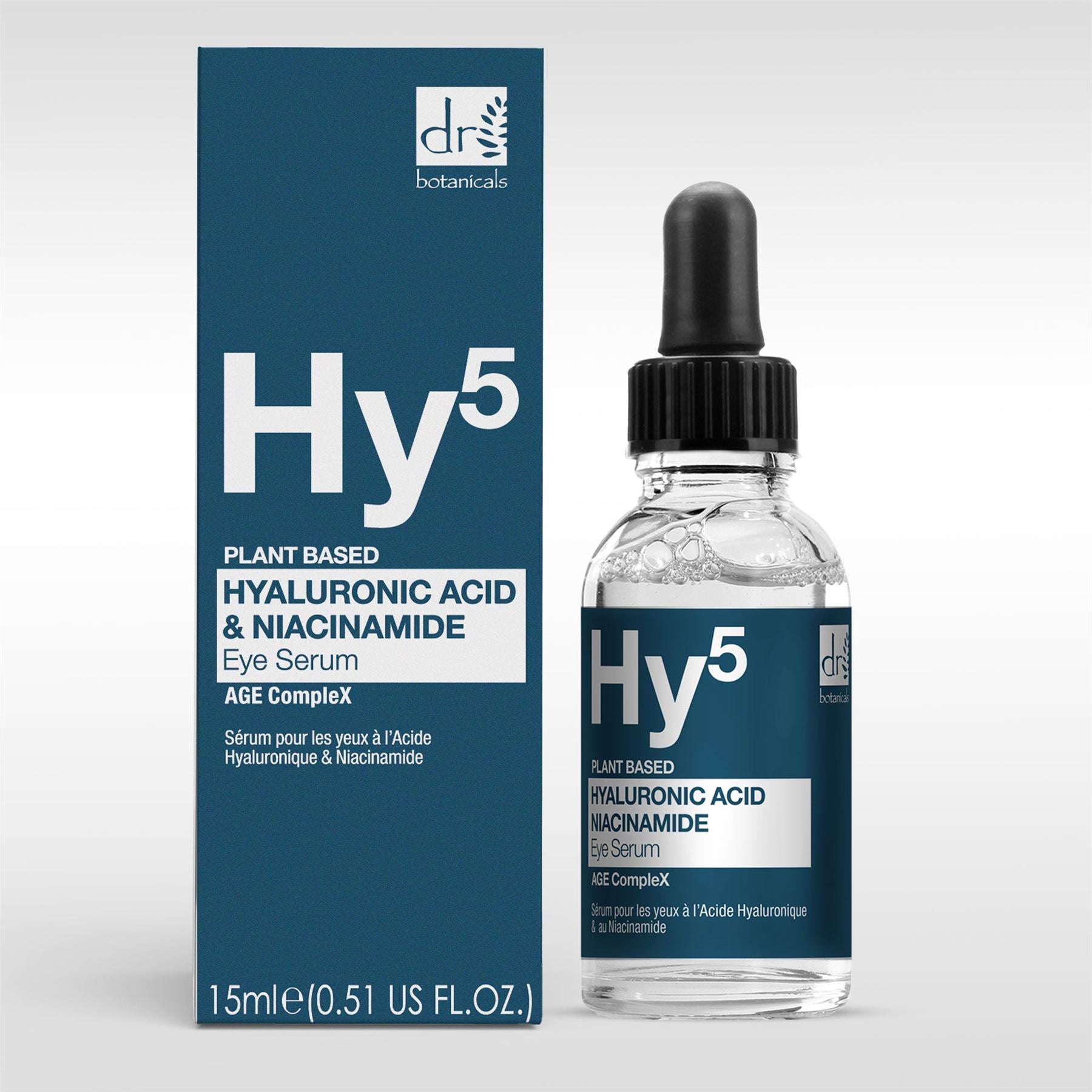 Ácido Hialurónico 5% y Niacinamida 5% Suero para Ojos 15ml