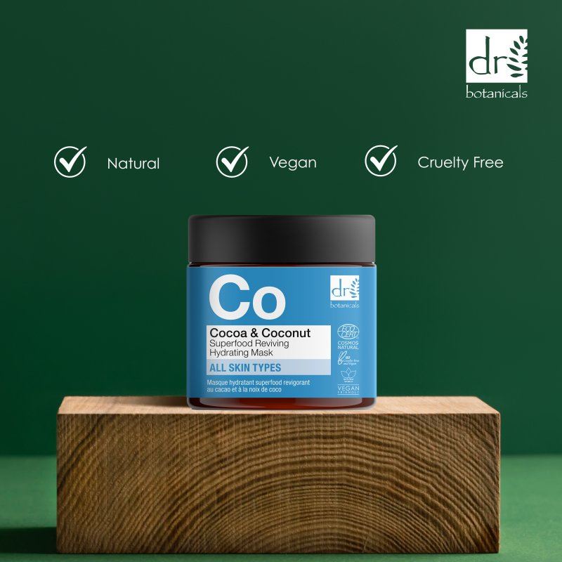 Mascarilla Hidratante Revitalizadora Superalimento Cacao y Coco 60ml