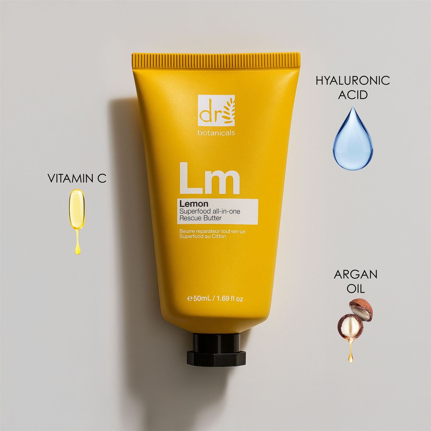 Manteca de Rescate Todo en Uno Superfood Limón 50ml