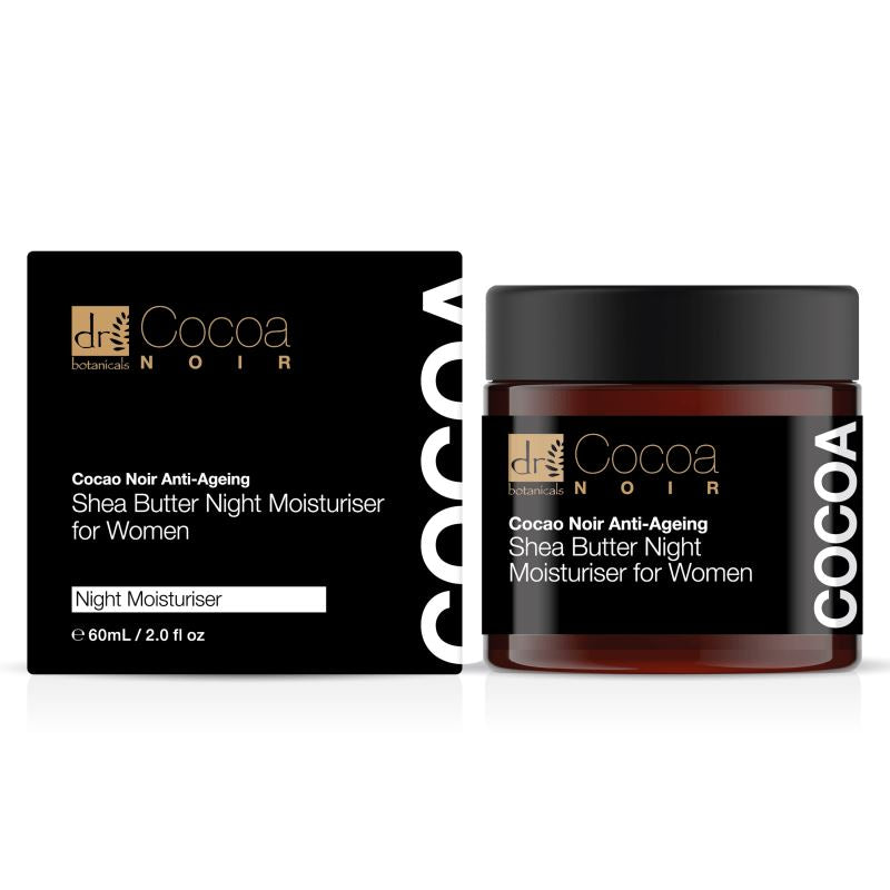 Cocoa Noir Crema Hidratante De Noche Antiedad Manteca De Karité 60ml