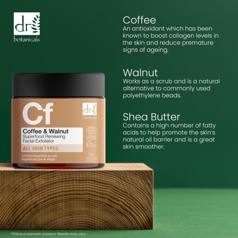 Coffee Superfood Exfoliante Facial Renovador 60ml