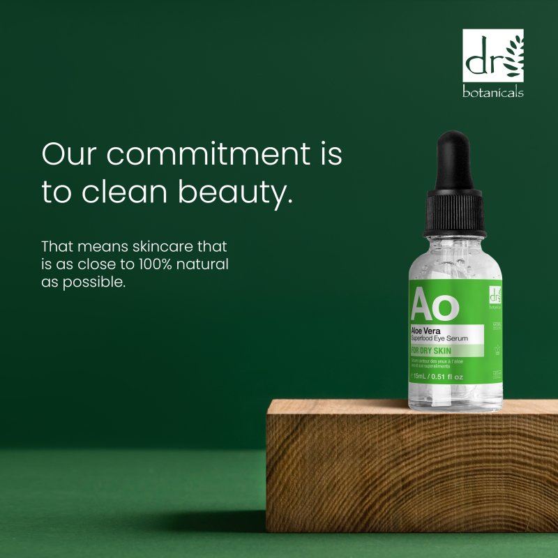 Sérum para ojos superalimento de aloe vera 15 ml