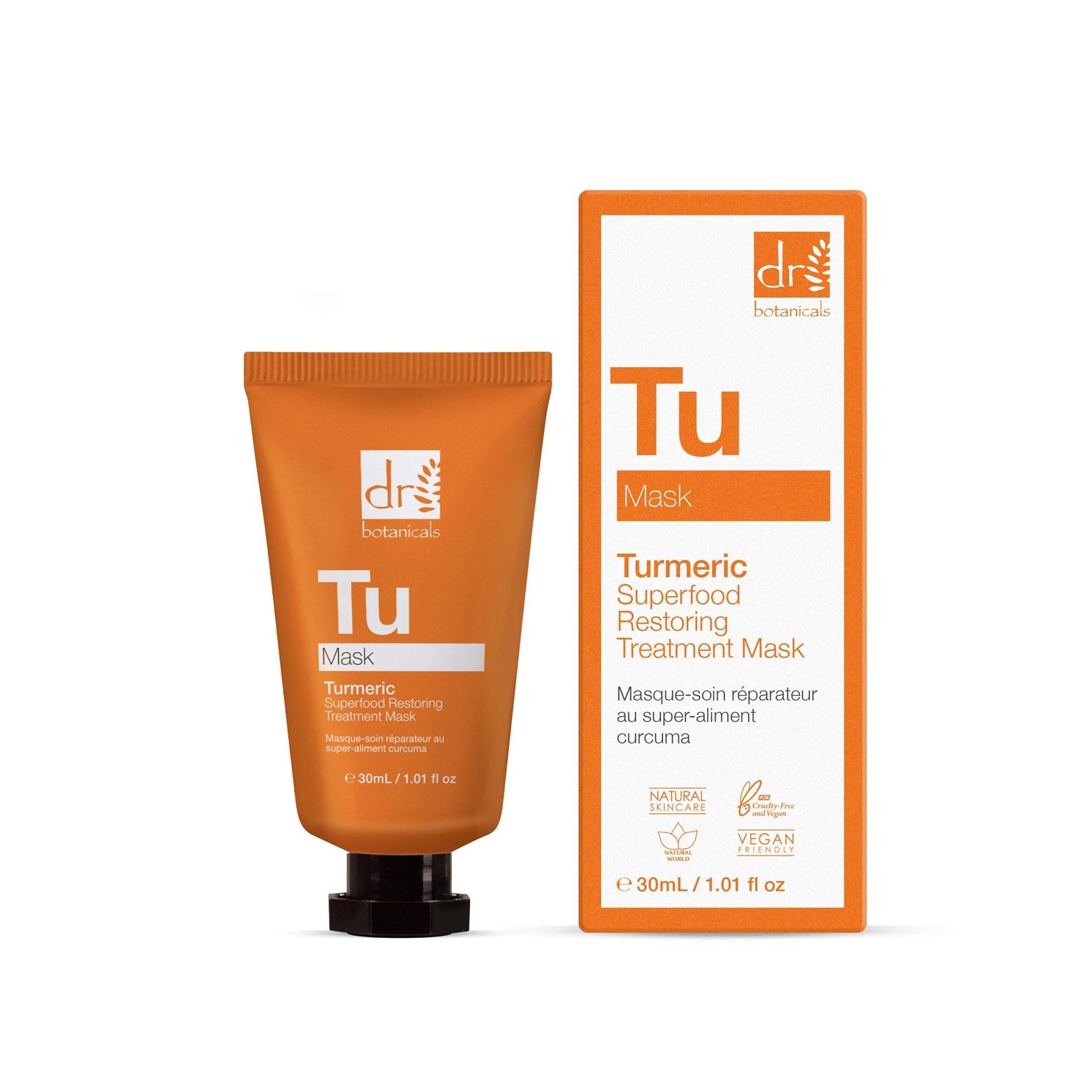 Mascarilla Tratamiento Restaurador Superalimento Cúrcuma 60ml